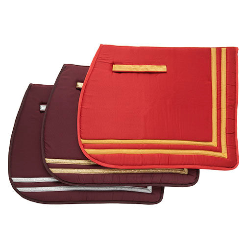 Mantillon HH Alta Escuela Liso Color Rojo/Amarillo Talla Full