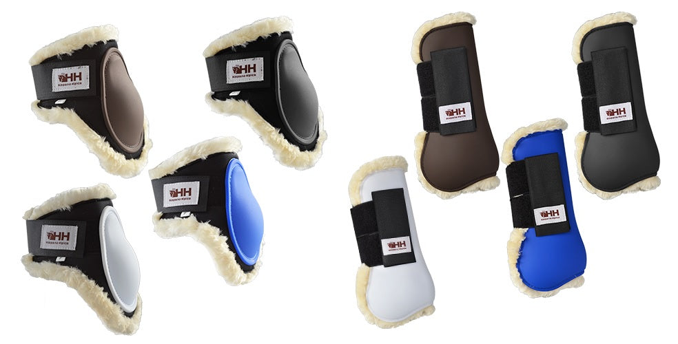 Protectores HH Deluxe Con Borreguillo Azul