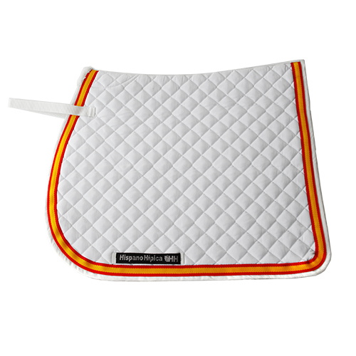 Mantillon HH Acolchado Con Ribete de Bandera Española Talla Doma