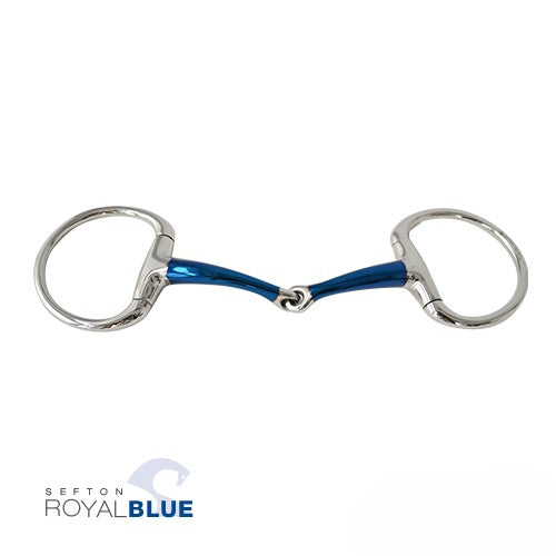 Filete Royal Blue Argolla en D Articulado Con Bloqueo 14mm 13.5cm