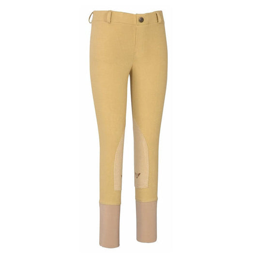 Breeches Jpc Tuff Ride Lowrise Para Niño - 6 - Beige Claro