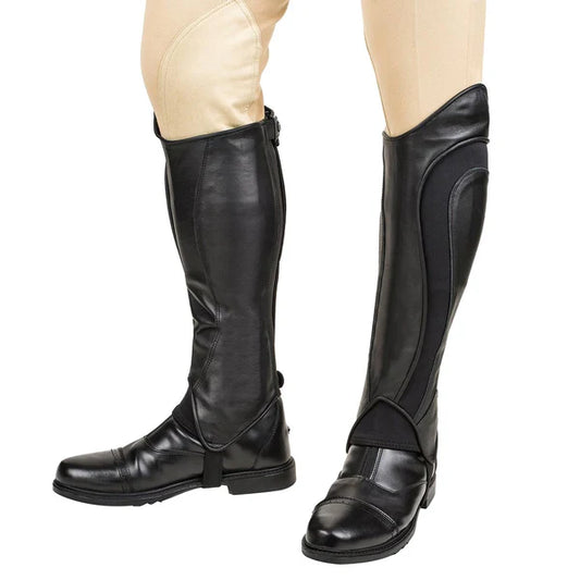Polaina De Cuero Sintetico Para Caballero