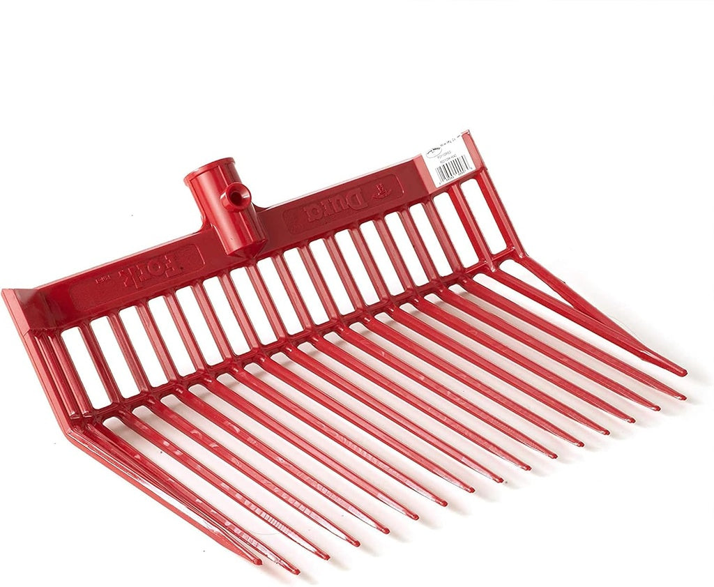 [13010072] Rastrillos Durafork Palo de Madera (Color: Rojo)