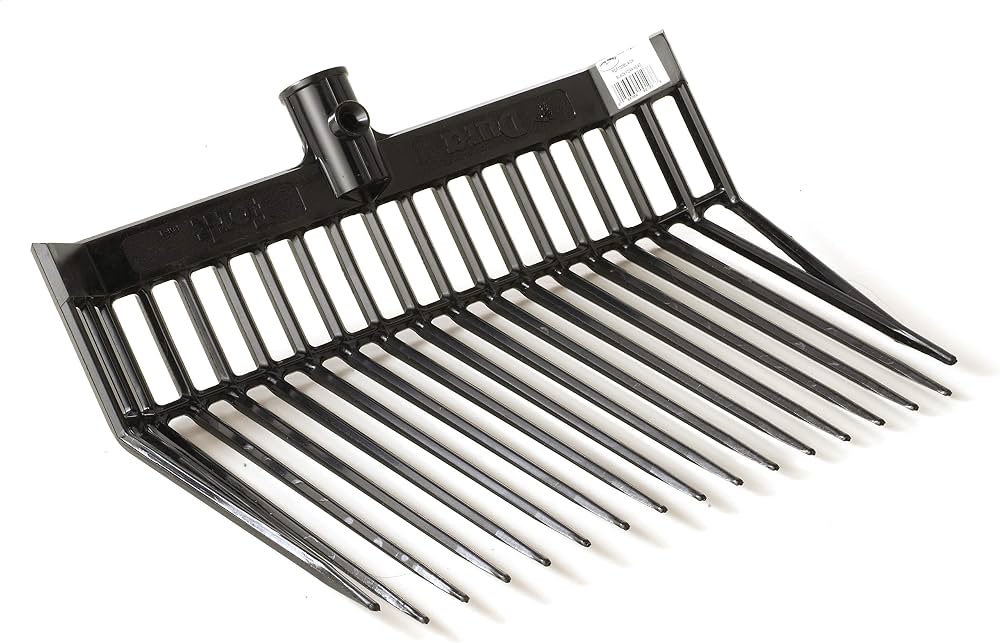 [13010153] Rastrillos Durafork Palo de Madera (Color: Negro)