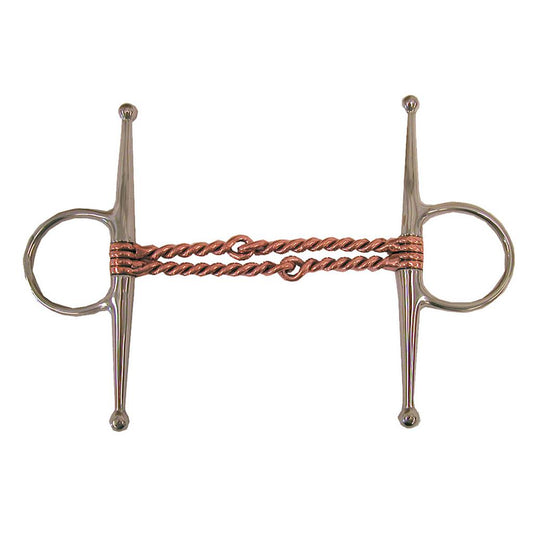 Filete Full Cheeck Puente Doble Retorcido 5"