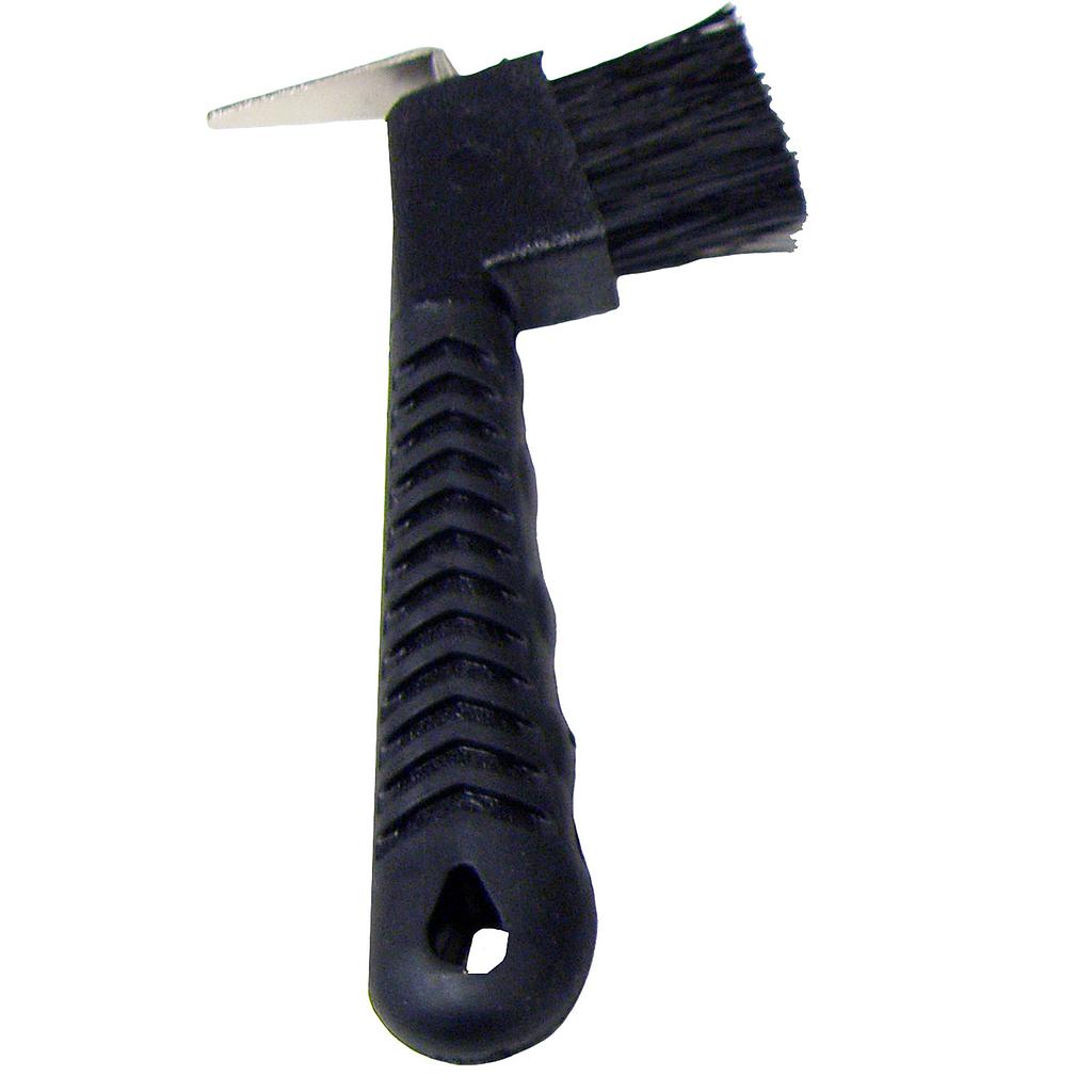 Limpia Cascos Con Cepillo - Negro - Negro