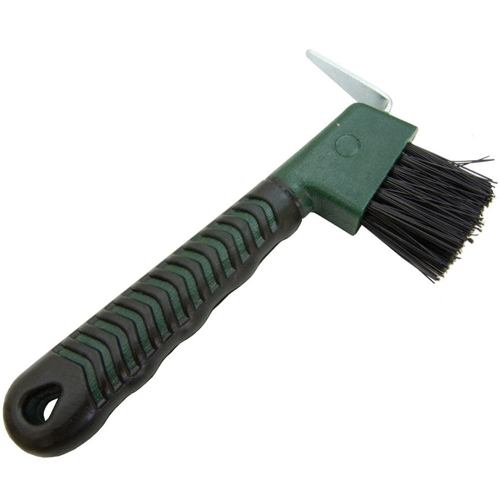 Limpia Cascos Con Cepillo - Verde - Verde