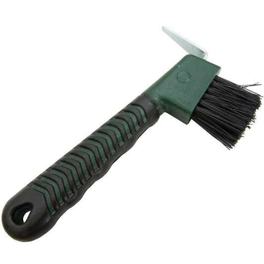 Limpia Cascos Con Cepillo - Verde - Verde