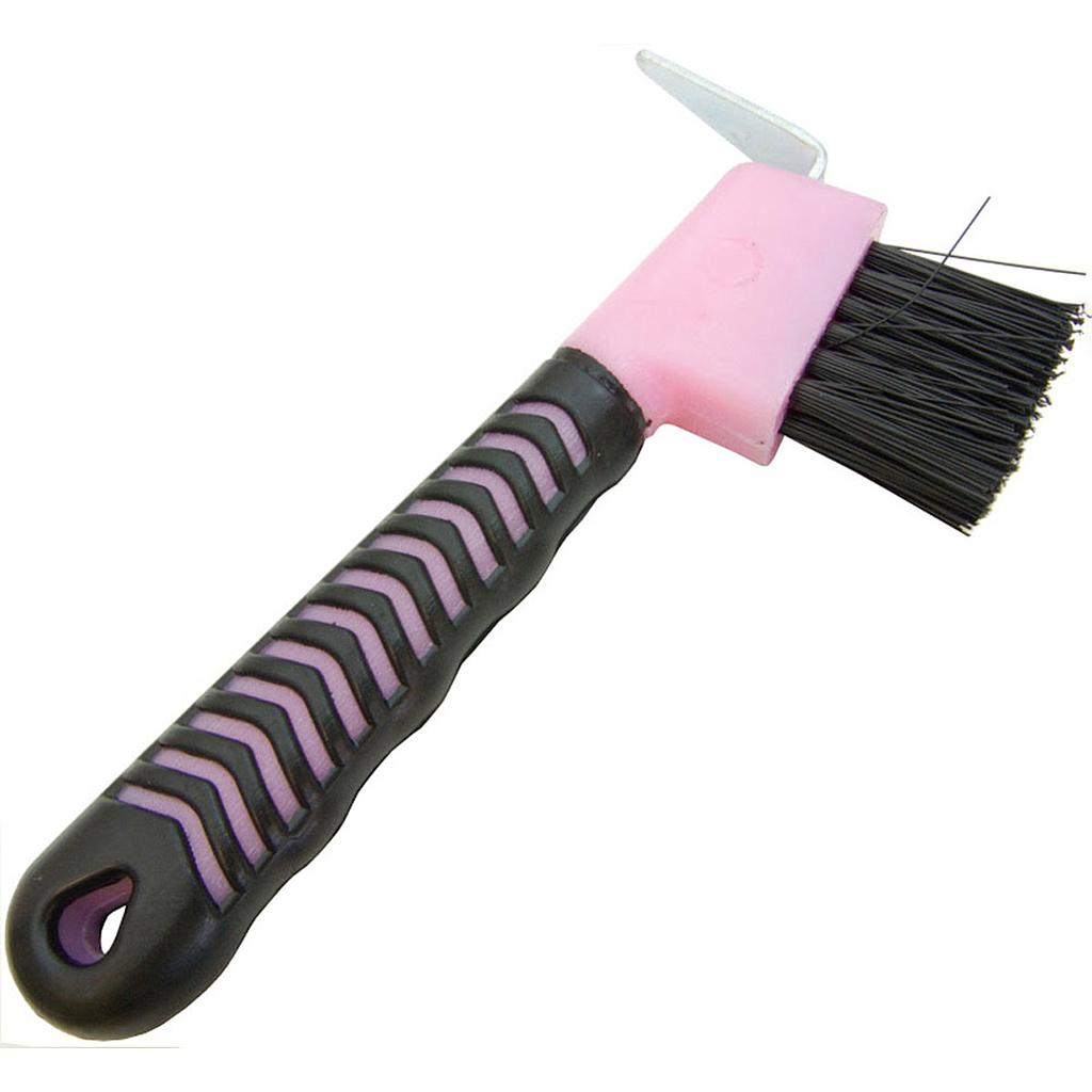 Limpia Cascos Con Cepillo - Rosado - Rosado