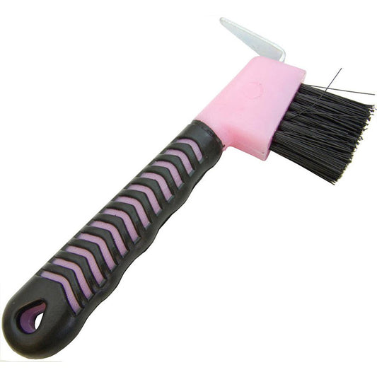 Limpia Cascos Con Cepillo - Rosado - Rosado
