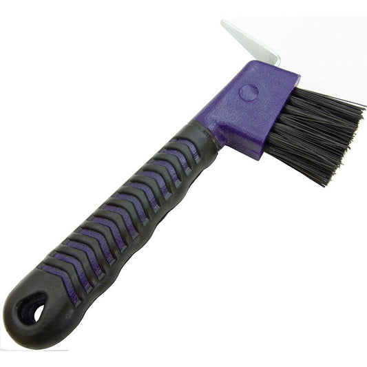 Limpia Cascos Con Cepillo - Morado - Morado