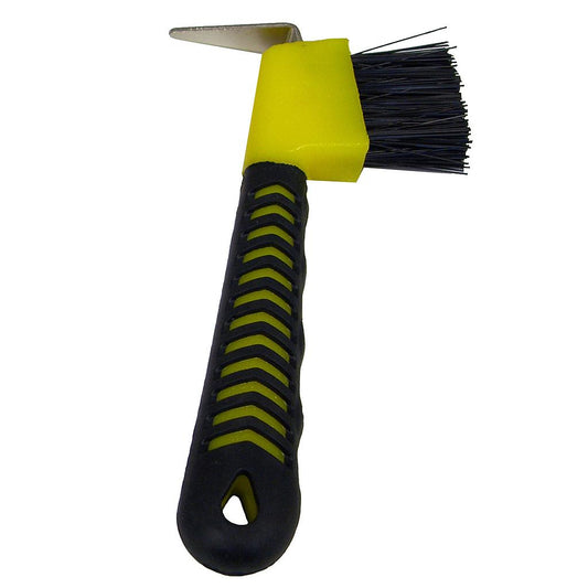 Limpia Cascos Con Cepillo - Amarillo - Amarillo
