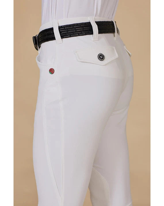 Pantalon Manfredi de Nina blanco talla 10