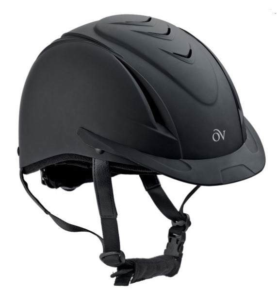 Casco Ov Deluxe Schooler - L/XL - Negro - Ventilas Negras