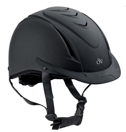 Casco Ov Deluxe Schooler - XXS/S - Negro - Ventilas Negras
