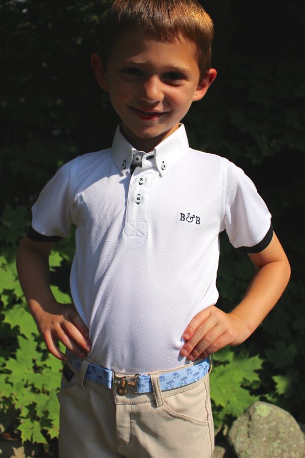 Camisa Polo para Niño - 2 - Blanco
