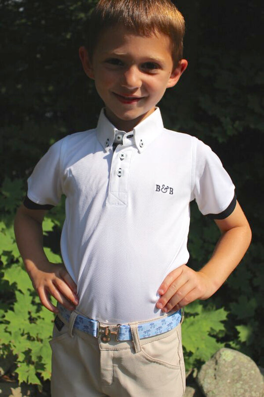 Camisa Polo para Niño - 2 - Blanco