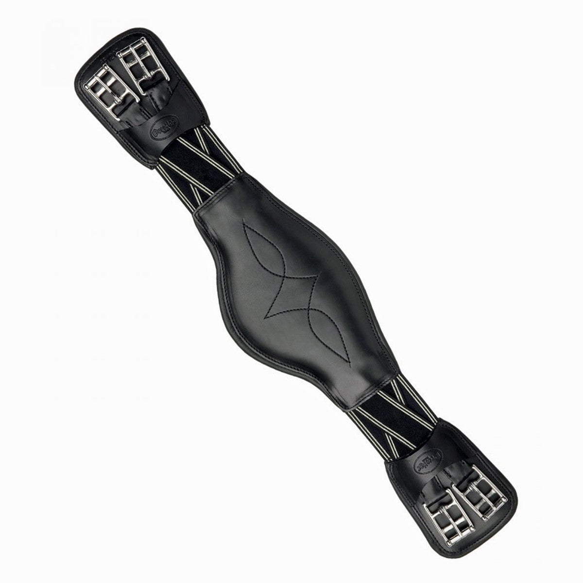 Cincha Elastica Sintetica de Adiestramiento color negro