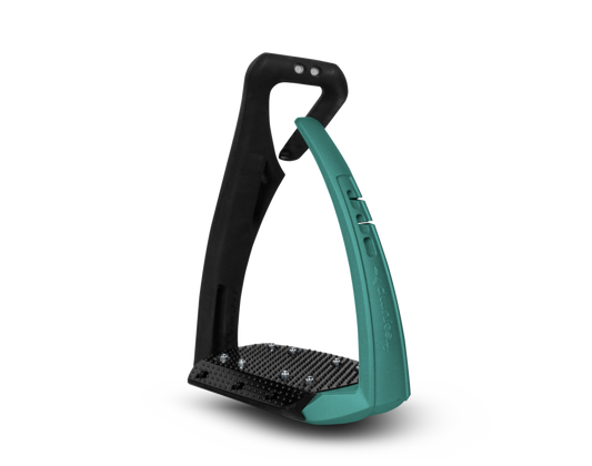 Estribos Soft Up Pro + - Negro/Verde - Negro/Verde
