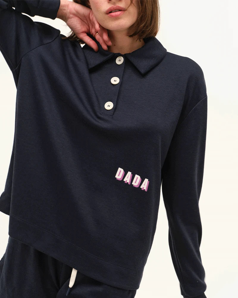[VALEGROBL-L] Sueter Valegro Dada Sport de Algodón (Color: Azul, Talla: L)